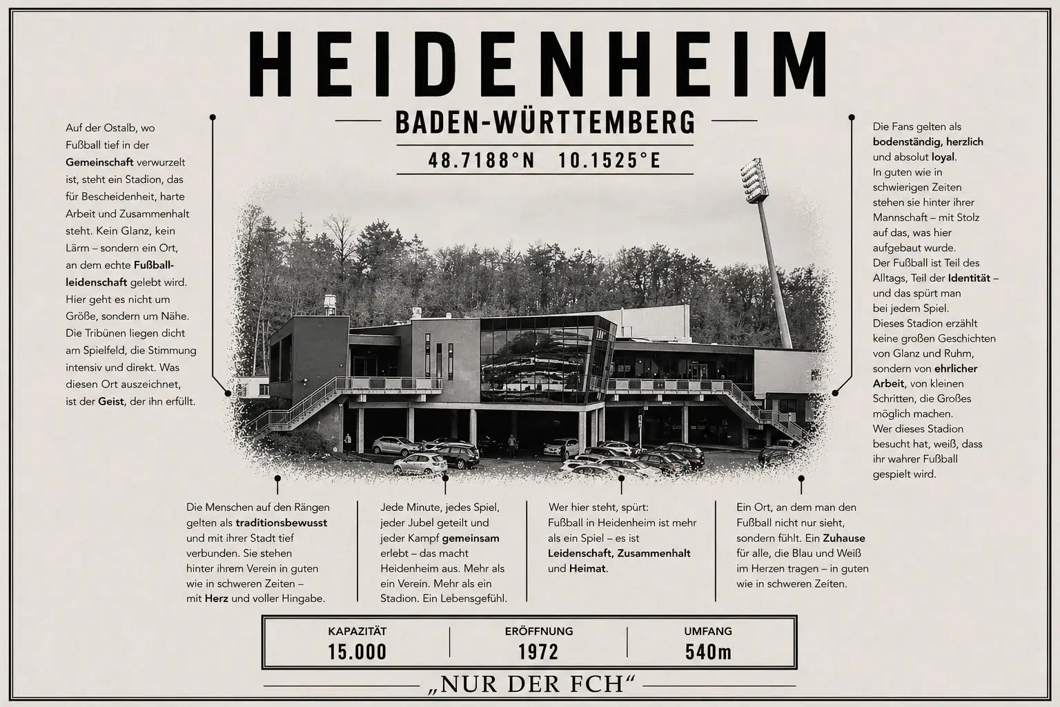 Heidenheim Stadion Leinwand