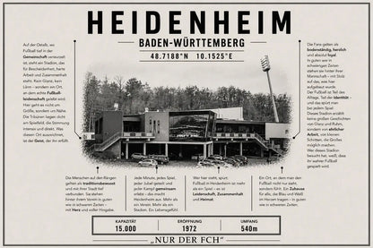 Heidenheim Stadion Leinwand