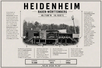 Heidenheim Stadion Leinwand