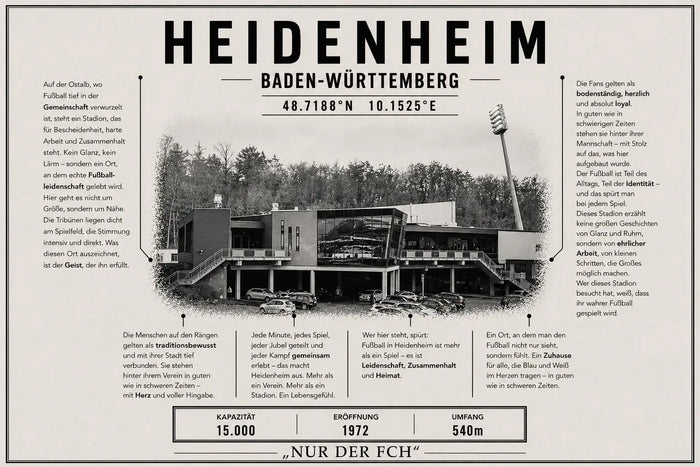Heidenheim Stadion Leinwand