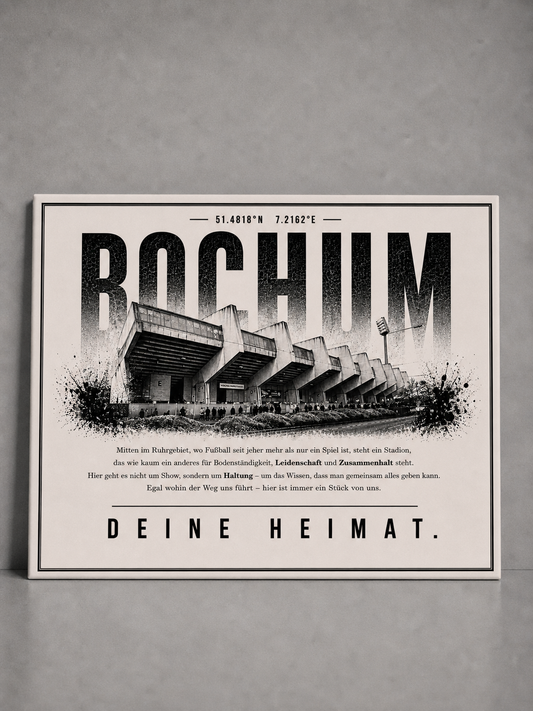 Bochum Stadion Leinwand