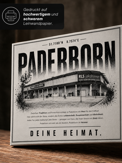 Paderborn Stadion Leinwand