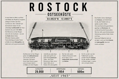 Rostock Stadion Leinwand