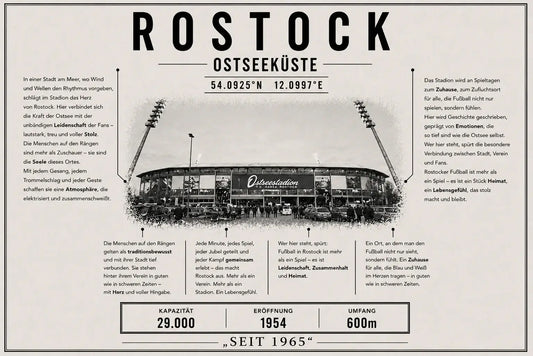 Rostock Stadion Leinwand