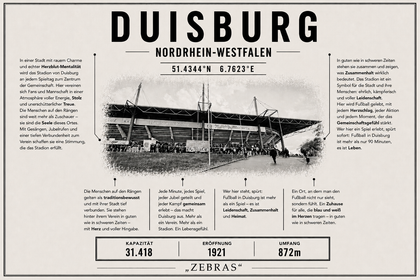 Duisburg Stadion Leinwand