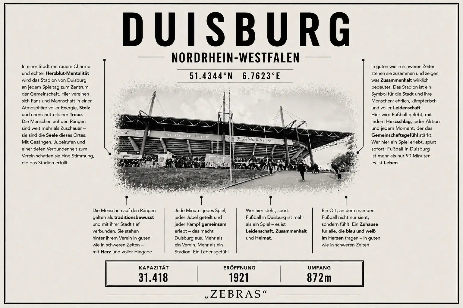 Duisburg Stadion Leinwand