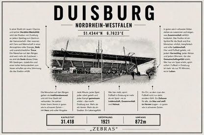 Duisburg Stadion Leinwand