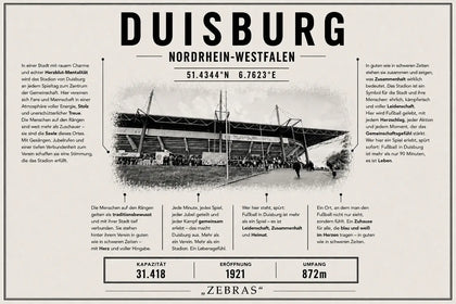 Duisburg Stadion Leinwand