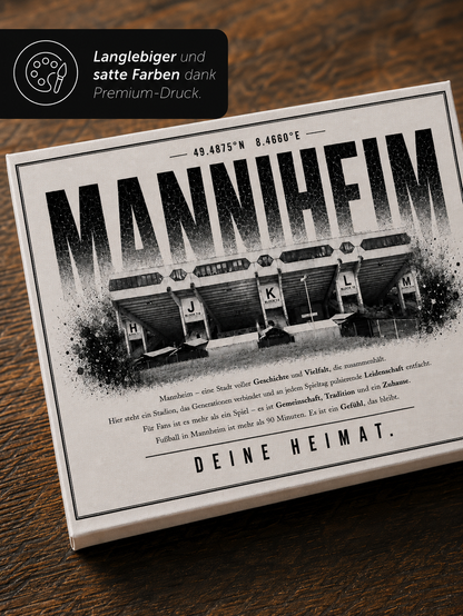 Mannheim Stadion Leinwand