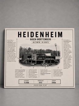 Heidenheim Stadion Leinwand