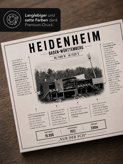 Heidenheim Stadion Leinwand