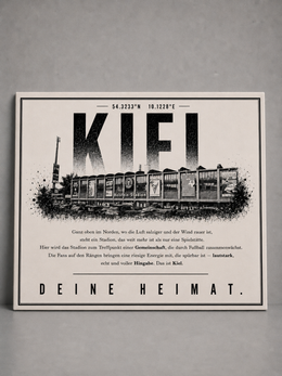 Kiel Stadion Leinwand