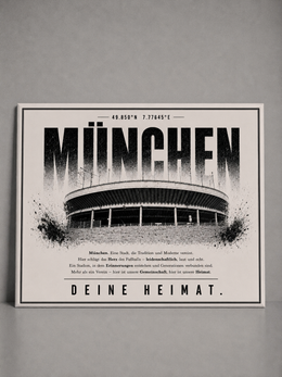 München Stadion Leinwand