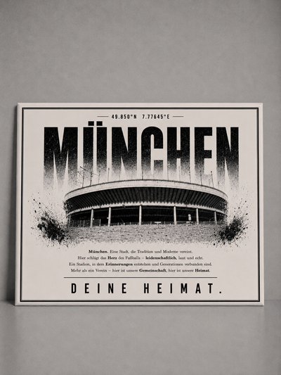 München Stadion Leinwand