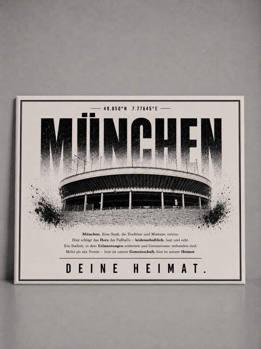 München 1860 Stadion Leinwand