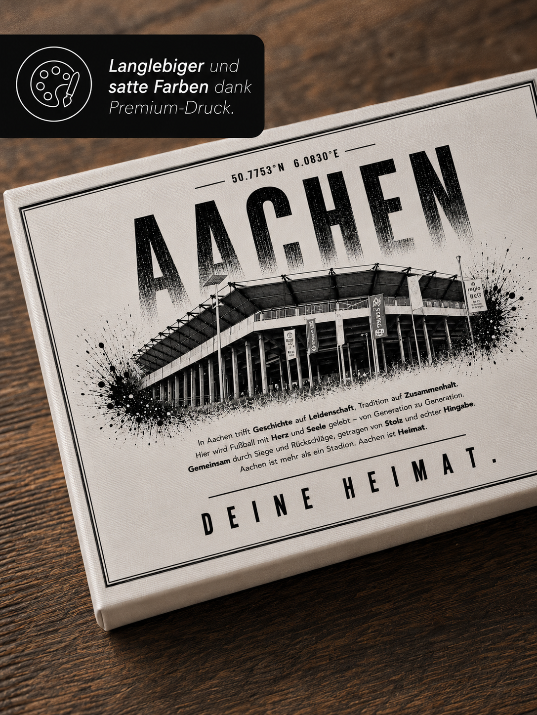 Aachen Stadion Leinwand – Detailansicht 4