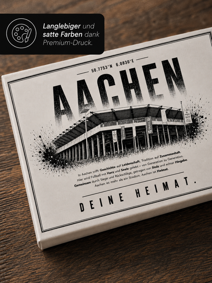 Aachen Stadion Leinwand