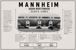 Mannheim Stadion Leinwand