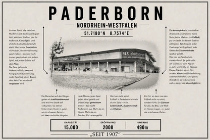 Paderborn Stadion Leinwand