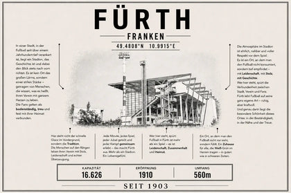 Fürth Stadion Leinwand