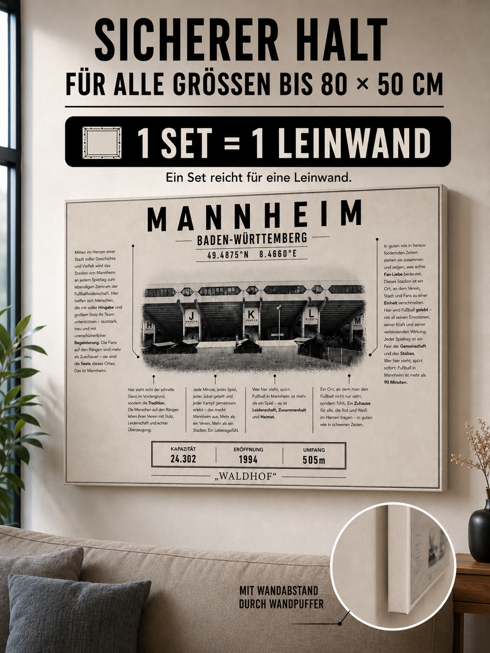 Premium-Aufhängeset