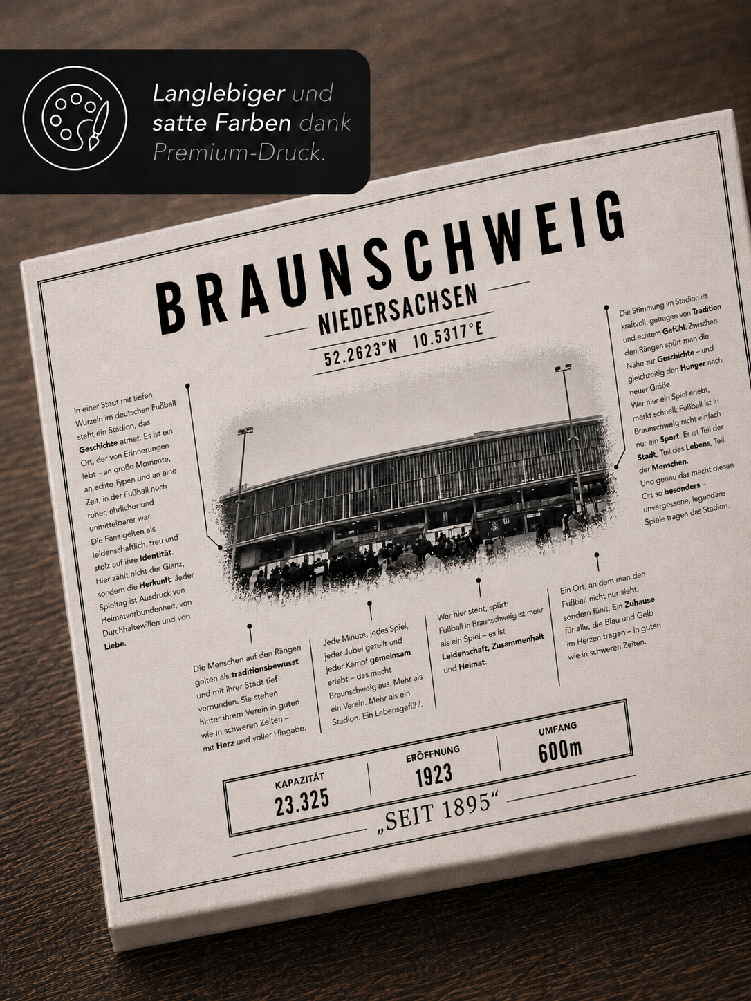 Braunschweig Stadion Leinwand