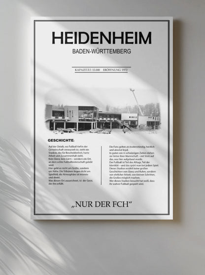 Heidenheim Stadion Leinwand