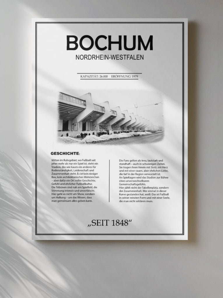 Bochum Stadion Leinwand