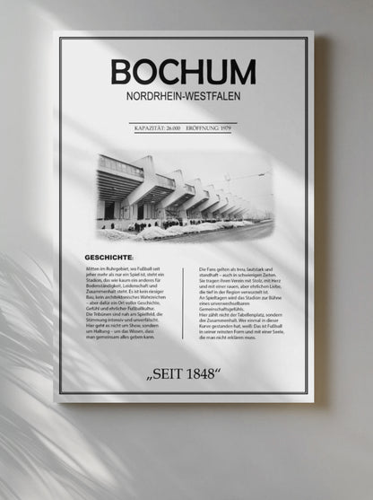 Bochum Stadion Leinwand