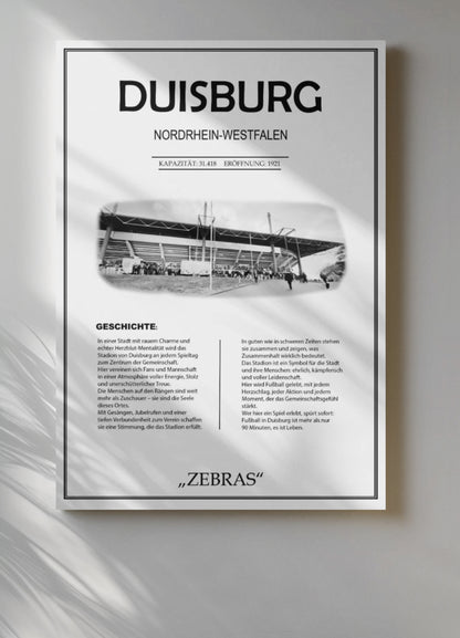 Duisburg Stadion Leinwand