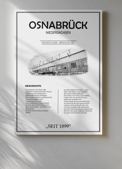 Osnabrück Stadion Leinwand