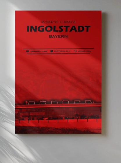 Ingolstadt Stadion Leinwand