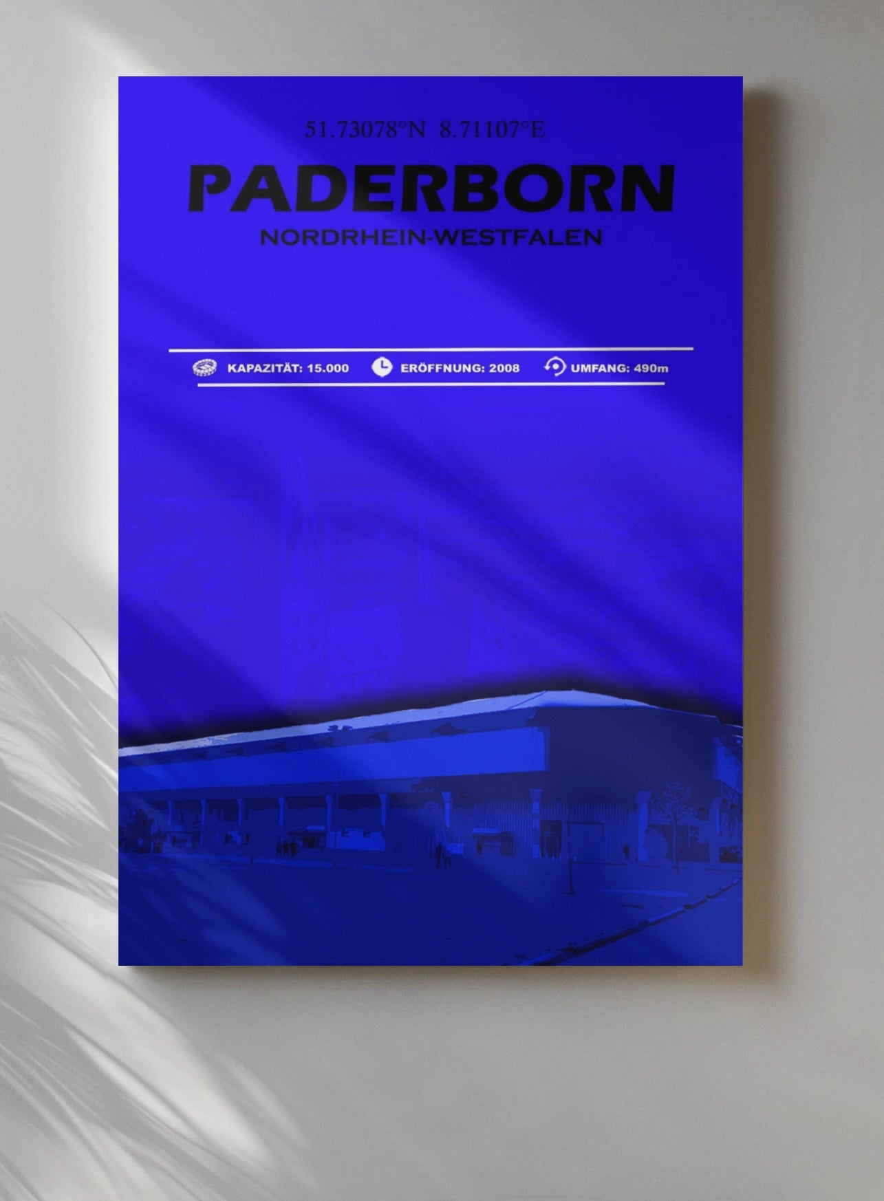 Paderborn Stadion Leinwand