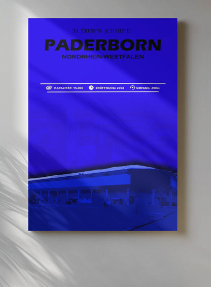 Paderborn Stadion Leinwand