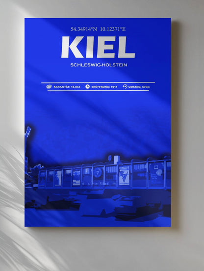 Kiel Stadion Leinwand