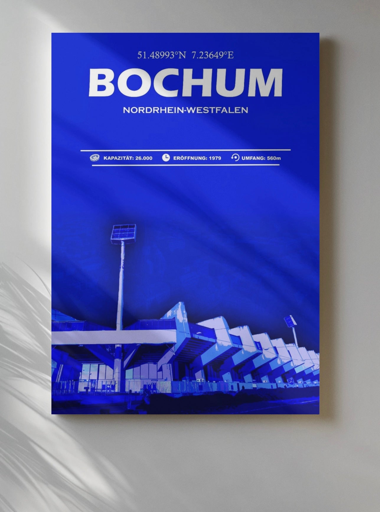 Bochum Stadion Leinwand