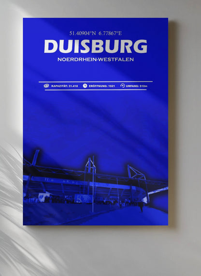 Duisburg Stadion Leinwand
