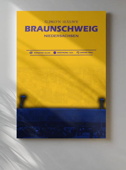 Braunschweig Stadion Leinwand