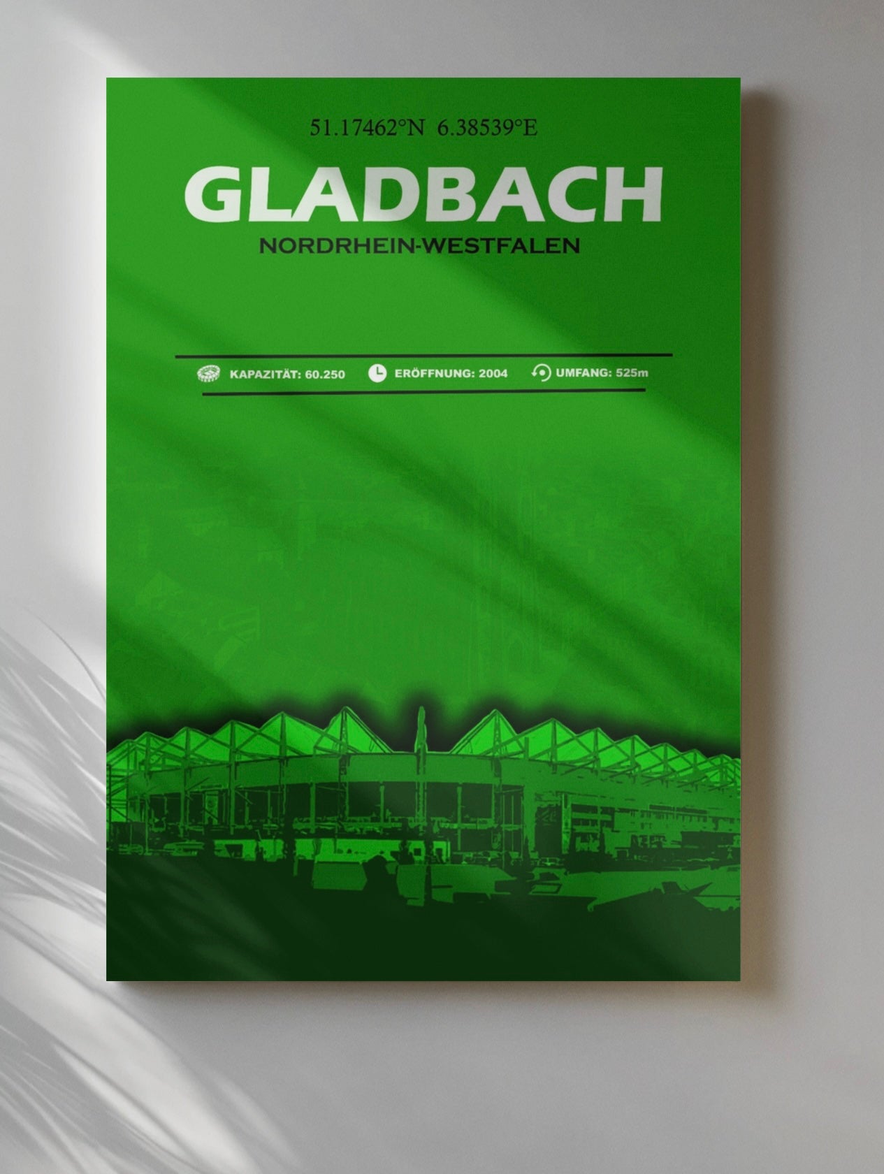 Gladbach Stadion Leinwand