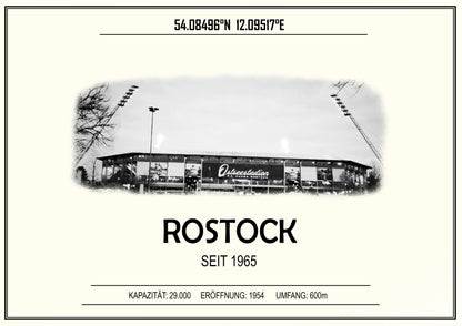 Rostock Stadion Leinwand