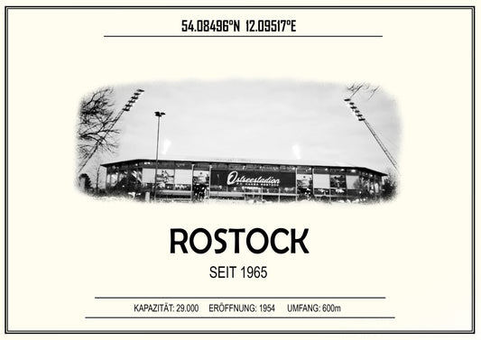 Rostock Stadion Leinwand