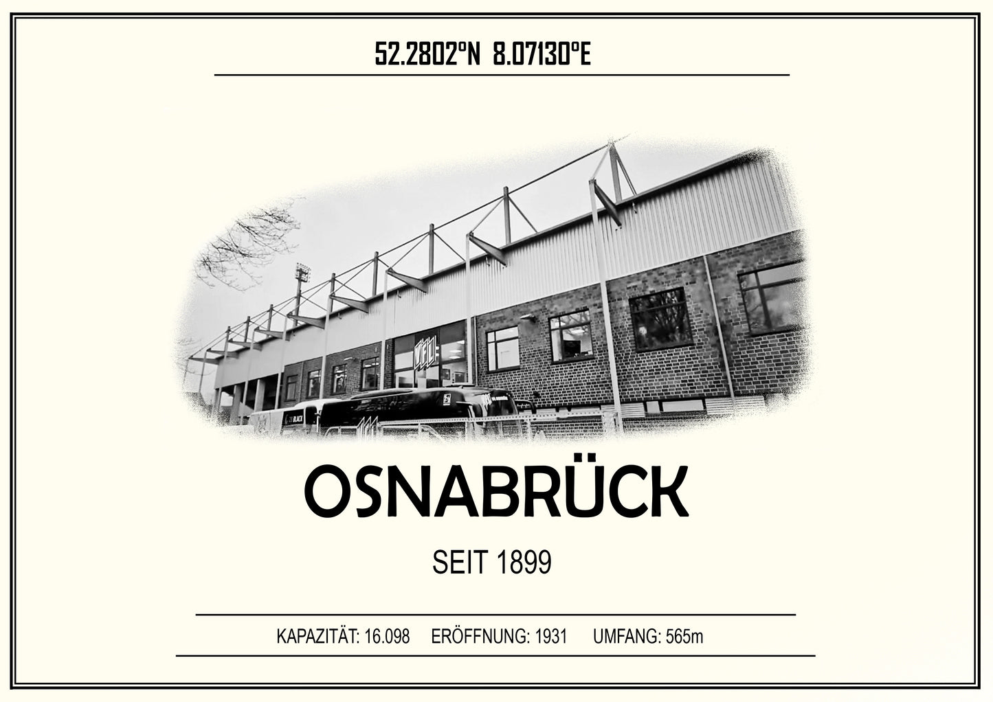 Osnabrück Stadion Leinwand