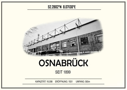 Osnabrück Stadion Leinwand