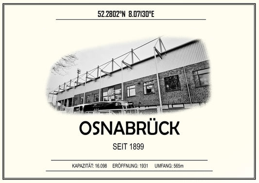 Osnabrück Stadion Leinwand