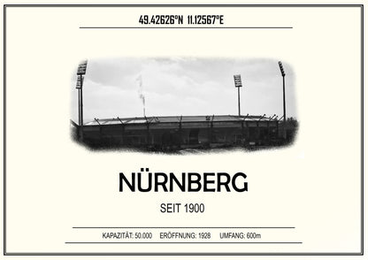 Nürnberg Staidon Leinwand