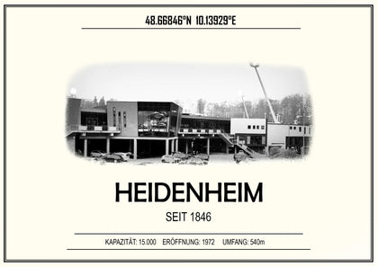 Heidenheim Stadion Leinwand