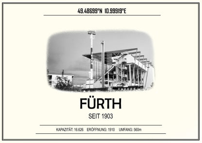 Fürth Stadion Leinwand