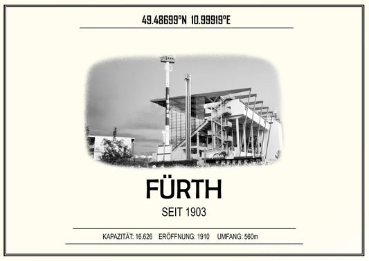 Fürth Stadion Leinwand