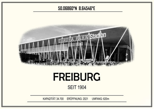 Freiburg Stadion Leinwand