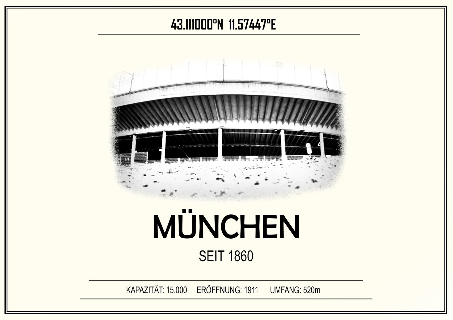 München Stadion Leinwand